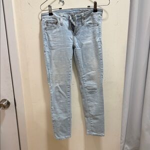 AG Adriano Goldschmied Light Wash Skinny Jeans